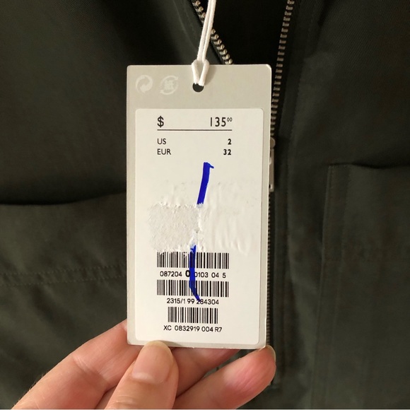 COS Women's Green Zip-Up Dress - Picture 5 of 16